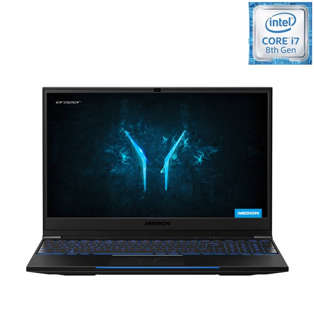 Portátil Medion - Portátil Gaming ERAZER X15803 MD61456 ES, I7, 16 GB, 1 TB HDD + 256 GB, RTX 2060 6GB