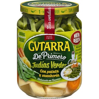 De Primero judías verdes con patata y zanahoria frasco 380 g neto escurrido - Gvtarra