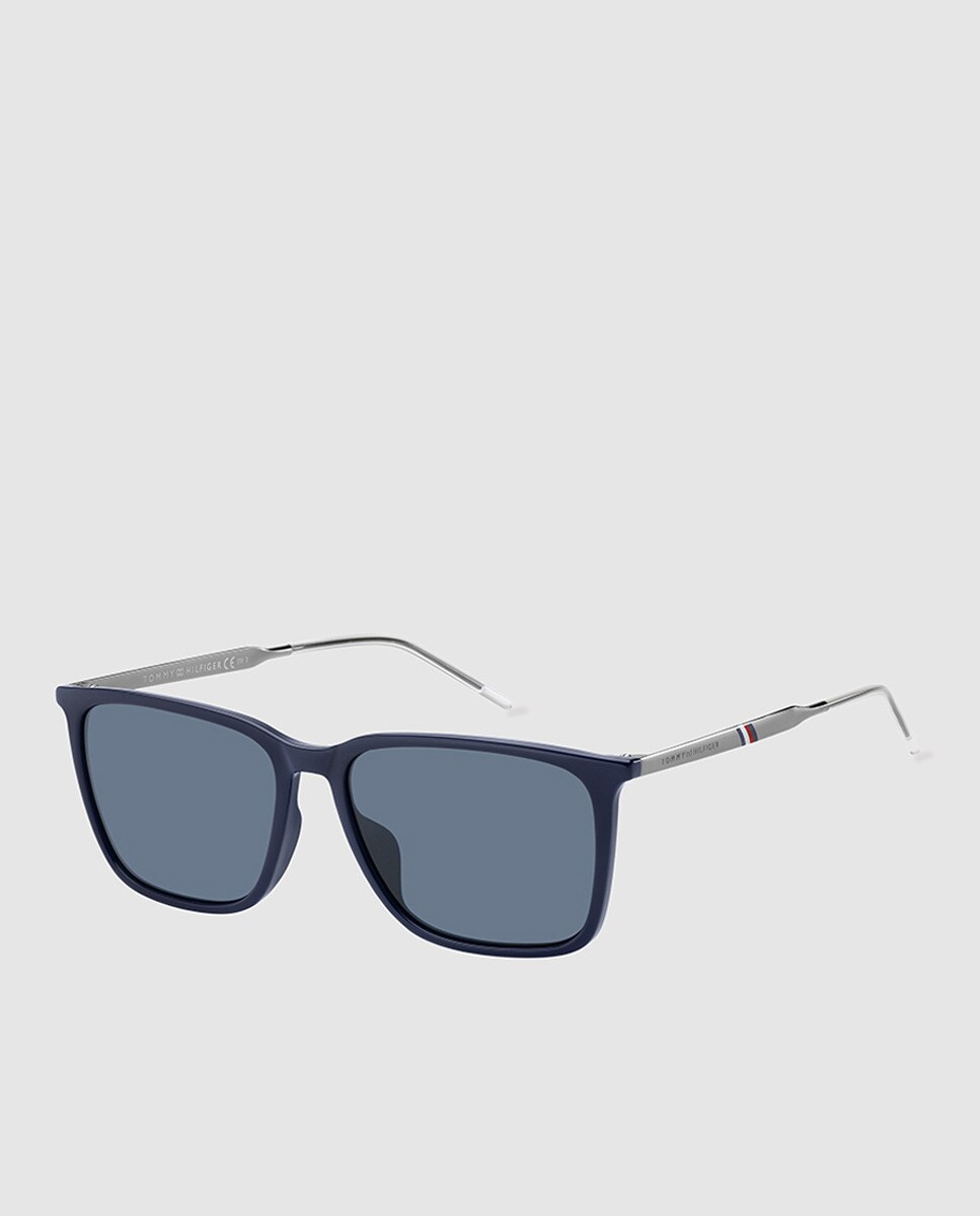 Gafas de sol de hombre Tommy Hilfiger cuadradas en azul marino y