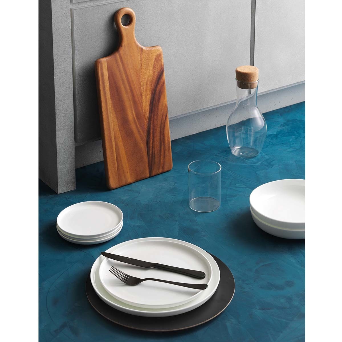 Plato de pan Larson Room - El Corte Inglés Blanco-7