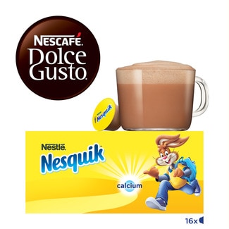 Cápsulas de Achocolatado Nesquik embalagem 16 cápsulas - Nescafé Dolce Gusto