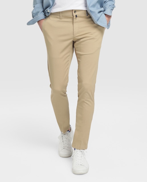 Chino de hombre Pertegaz slim beige · Pertegaz · El Corte Inglés