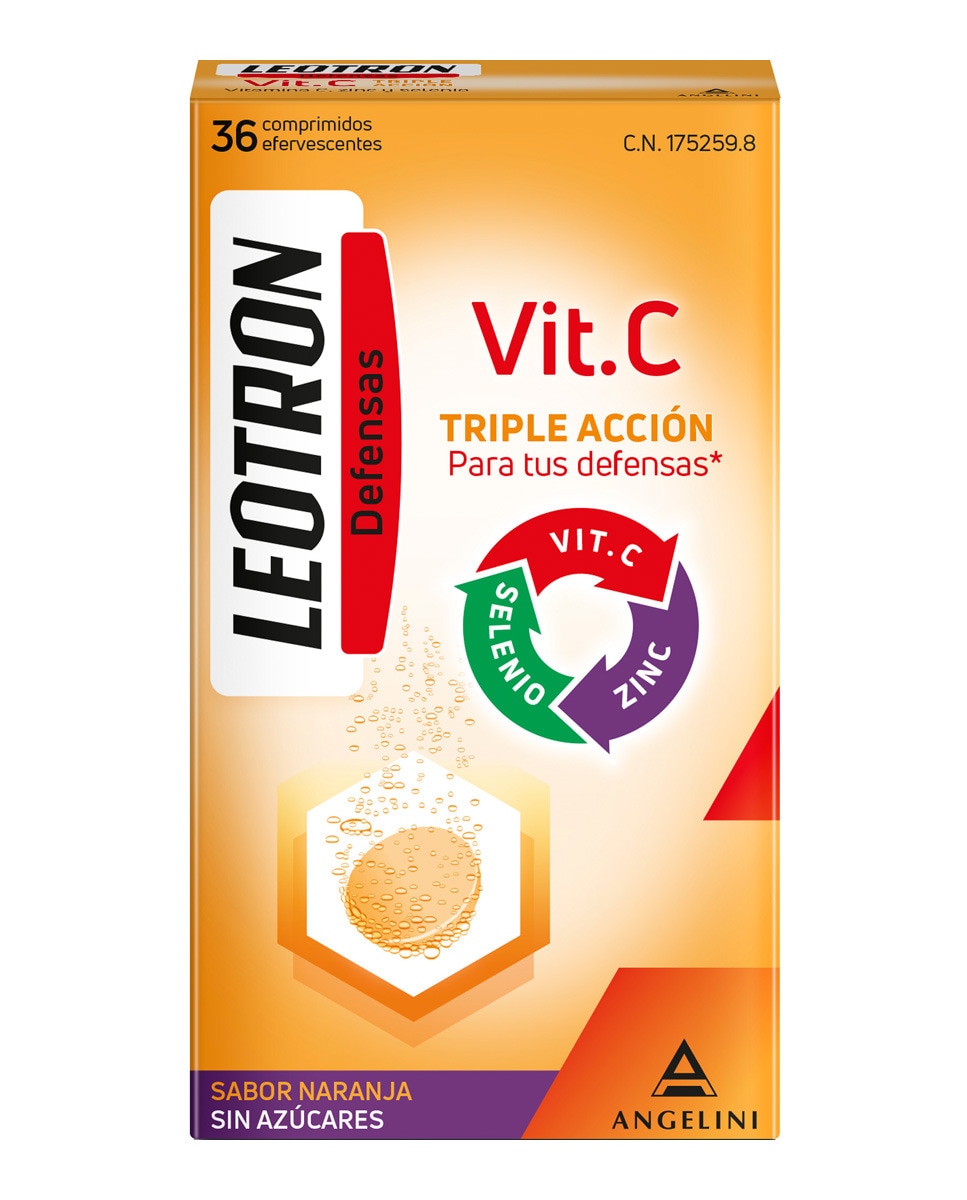 Leotron Vitamina C 36 Comprimidos Leotron 2