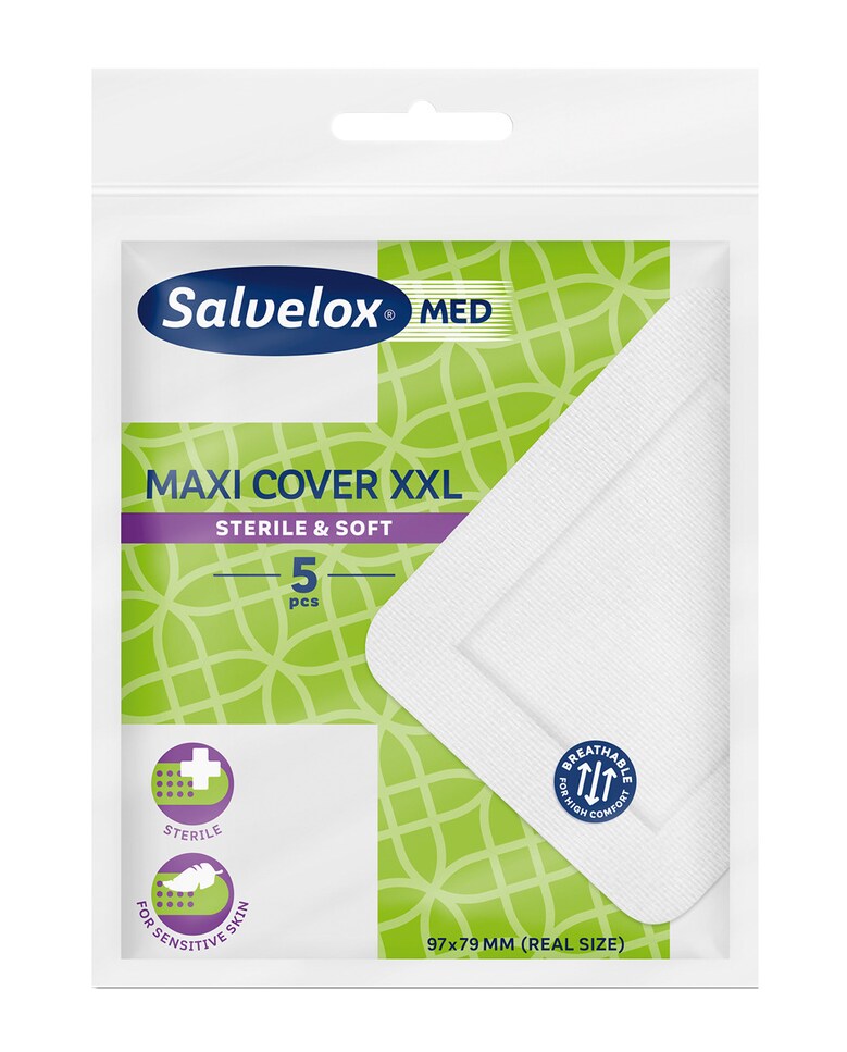Apósitos Med MaxiCover XXL Salvelox 1
