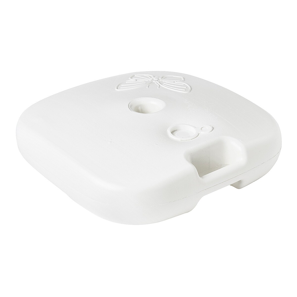 Pie de parasol rellenable Troia El Corte Inglés Blanco-1