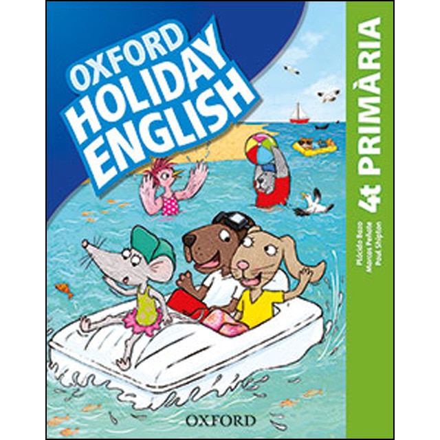 Imagen 0 de Holiday English 4º Primaria. Pack (catalán) 3rd Edition. Revised Edition