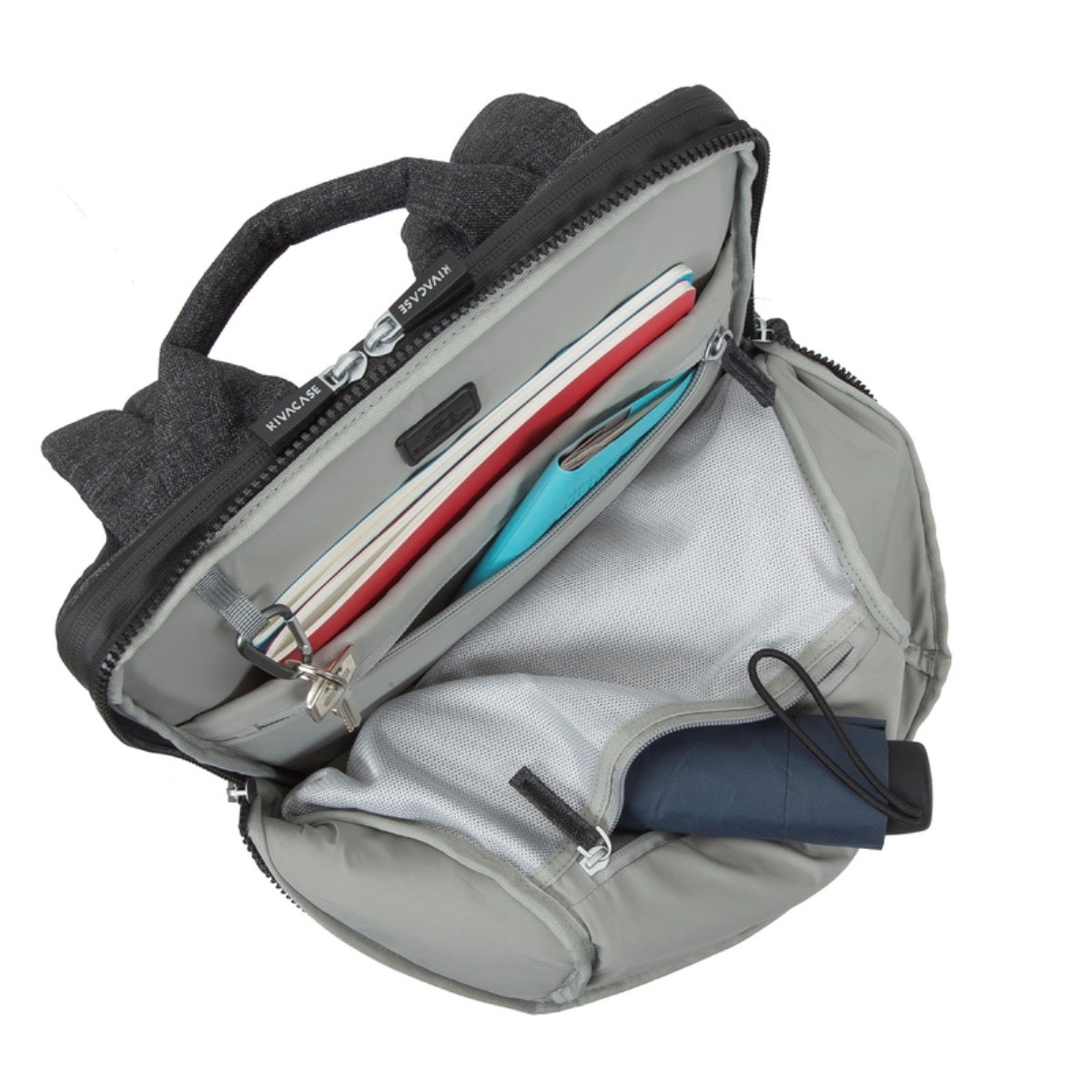 Mochila Rivacase Mélange 8861 15,6" - Preto 6