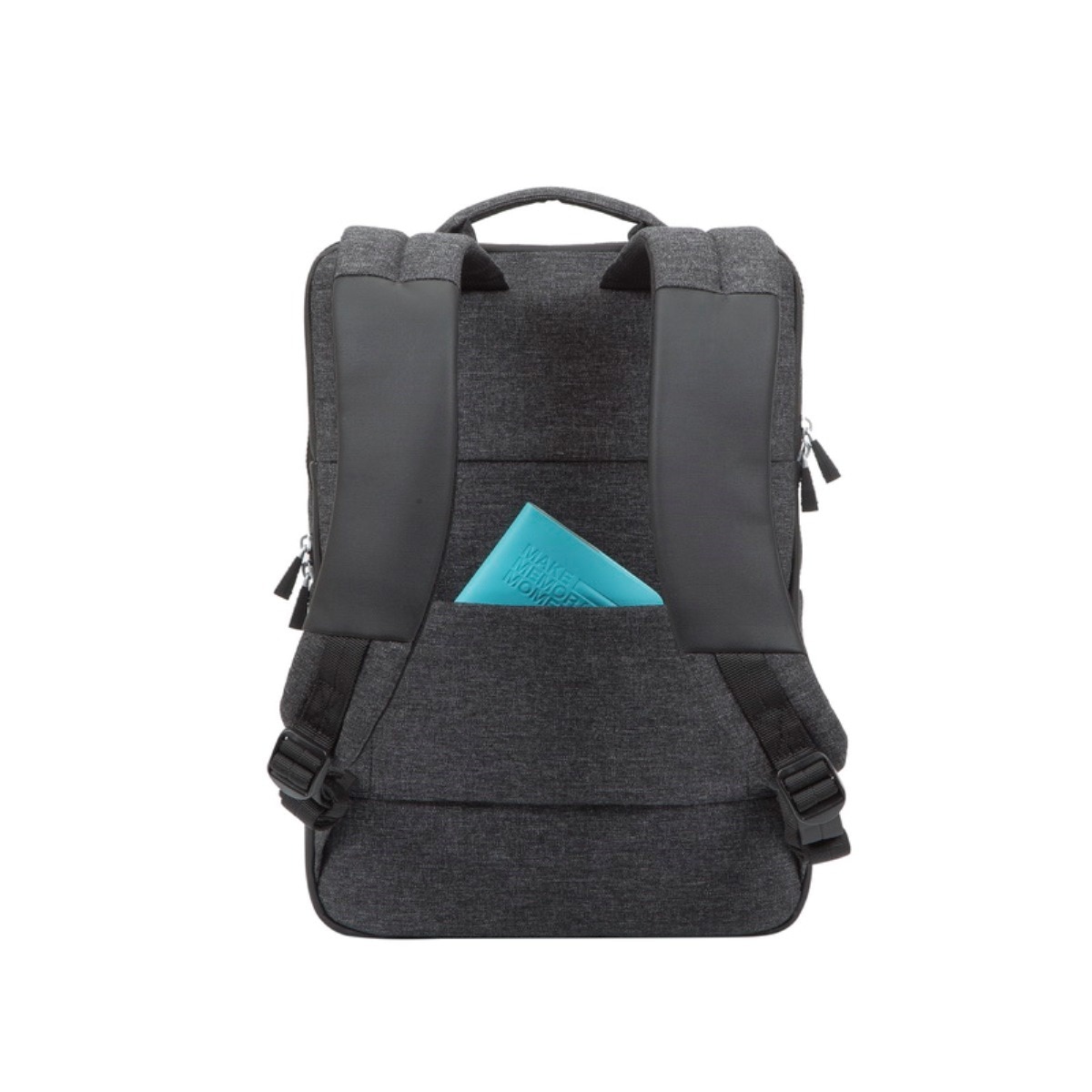 Mochila Rivacase Mélange 8861 15,6" - Preto 7