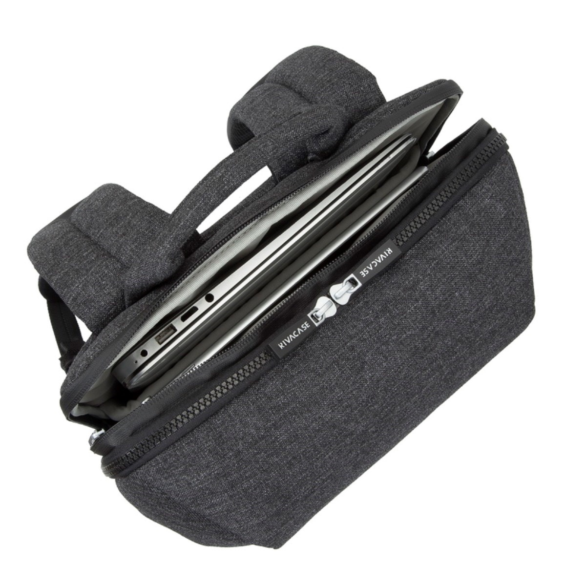 Mochila Rivacase Mélange 8861 15,6" - Preto 8