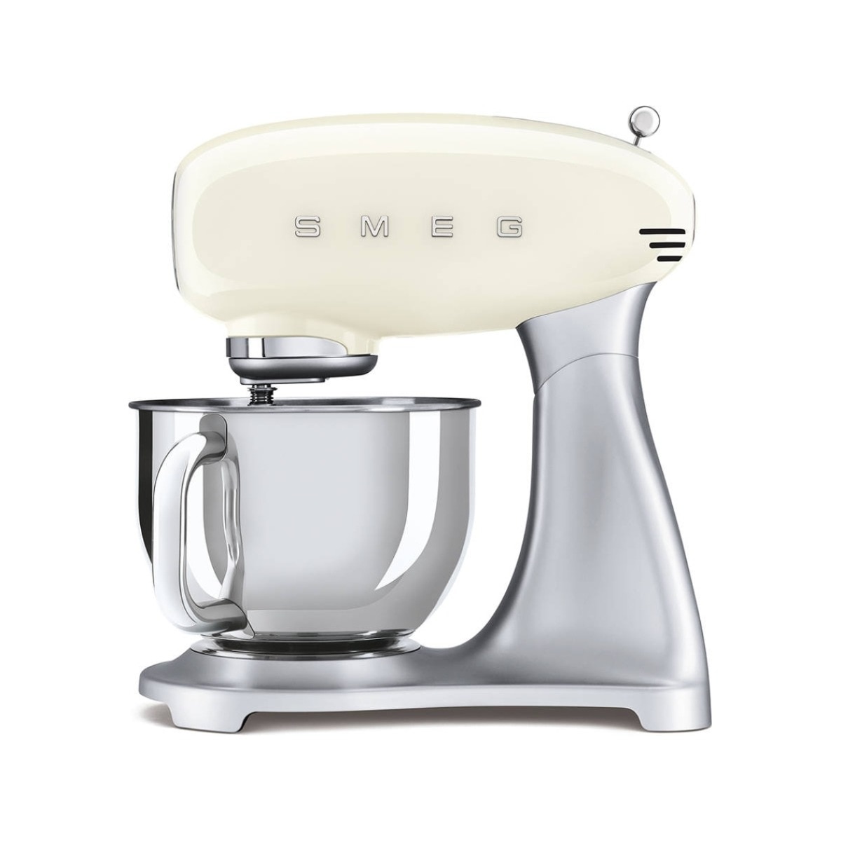 Batedeira com Taça Smeg Anni 50 SMF02CREU de 800 W e Capacidade 4,8 Litros - Creme Polido Creme-1