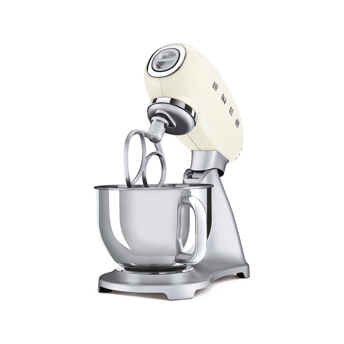 Batedeira com Taça Smeg Anni 50 SMF02CREU de 800 W e Capacidade 4,8 Litros - Creme Polido Creme-3