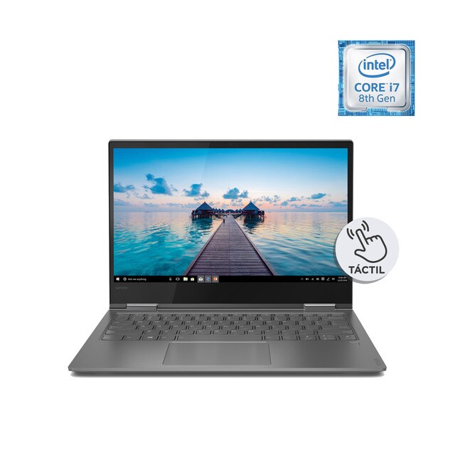 Portátil LENOVO - Convertible Yoga 730-13 81CT, I7, 16 GB, 512 GB SSD