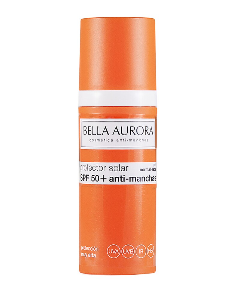 Fluido solar anti-manchas SPF 50+ Bella Aurora 1