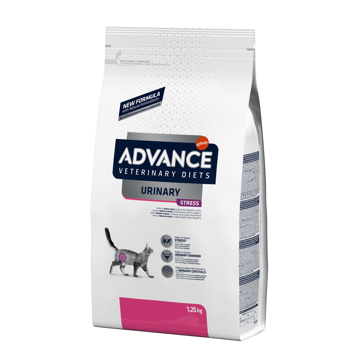 Advance Veterinary Diets - Pienso Para Gatos Adultos Advance Urinary Stress Dietas Veterinarias 1,25 Kg