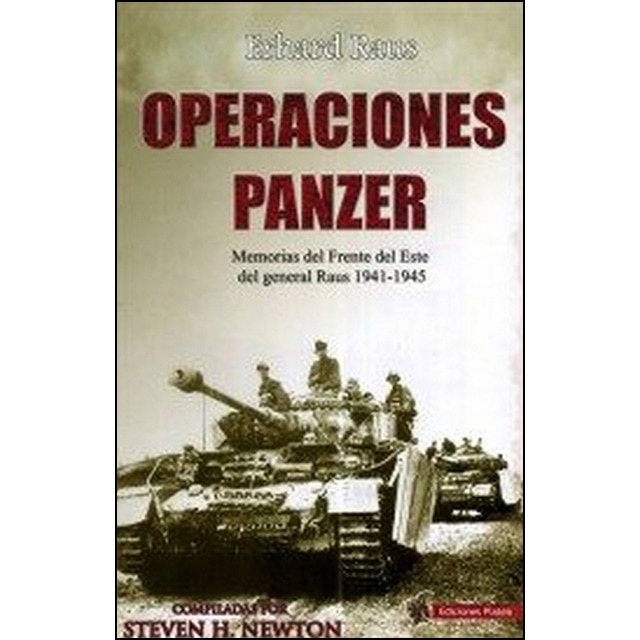 Imagen 0 de Operaciones Panzer: Las Memorias del Frente del Este del General Raus  (Tapa blanda con solapas)