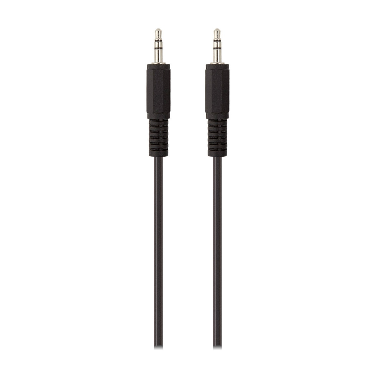 Cable de audio Belkin macho a macho 2m - negro Negro-1