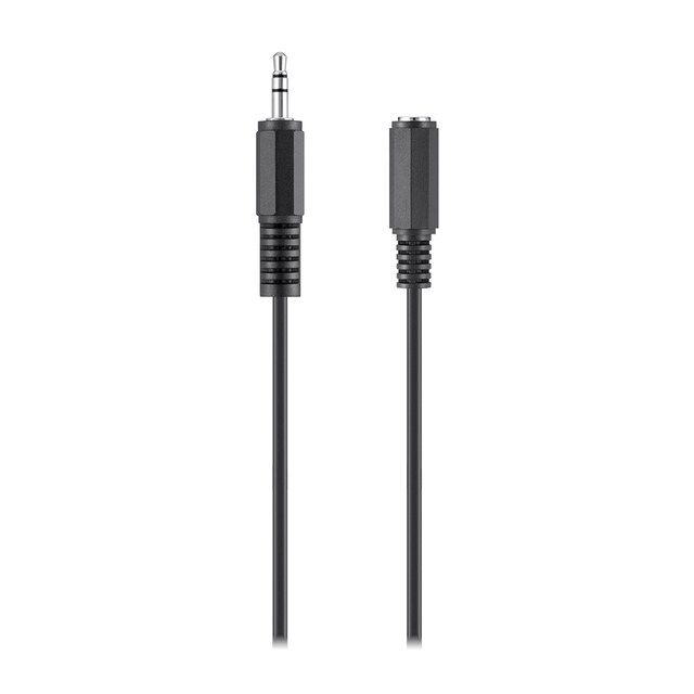 Imagen 0 de Cable alargador de audio Belkin 3 m negro