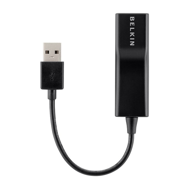 Imagen 0 de Adaptador de Ethernet Belkin USB 2.0 negro