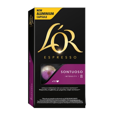 Estuche 10 cápsulas Marcilla L'Arôme Espresso Sontuoso compatible con máquinas  Nespresso Original · El Corte Inglés