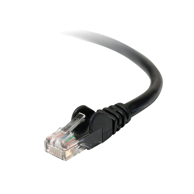 Imagen 0 de Cable de red Belkin Cat6 de 1 m - negro
