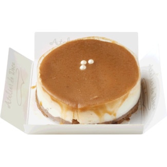 Mini Cheesecake de Caramelo Salgado - Atelier Do Doce