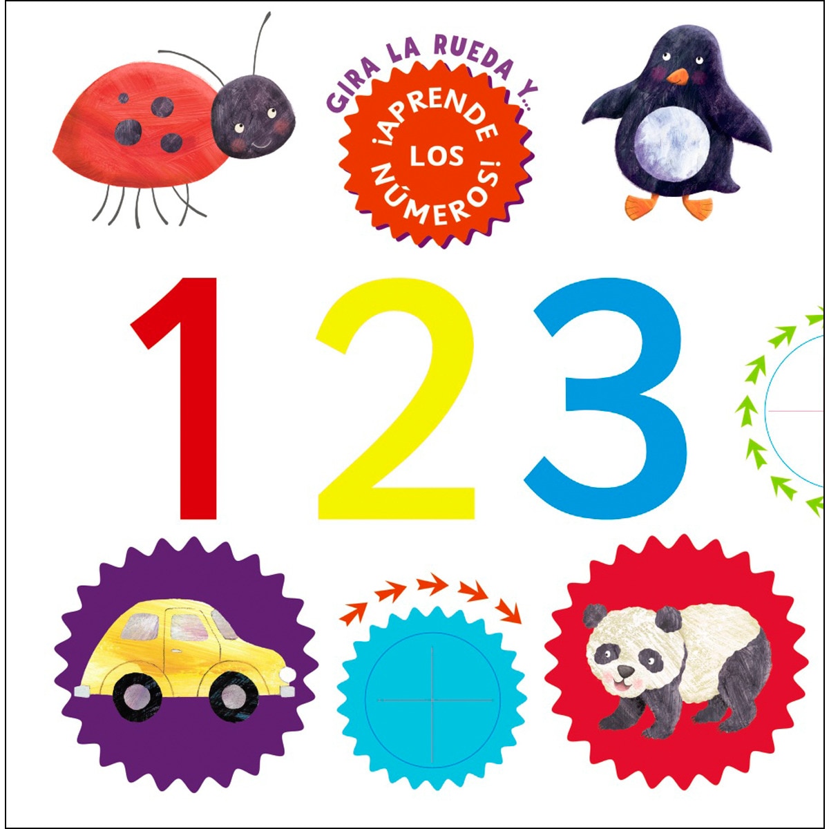 Imagem 0 de Gira la rueda y... ¡aprende los números! (Capa dura)