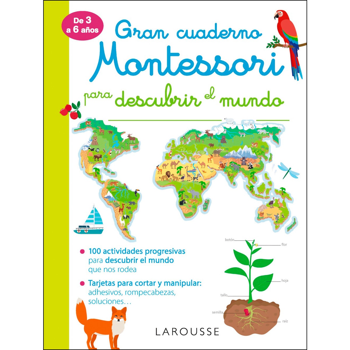 Imagen 0 de Gran cuaderno Montessori para descubrir el mundo  (Tapa blanda)