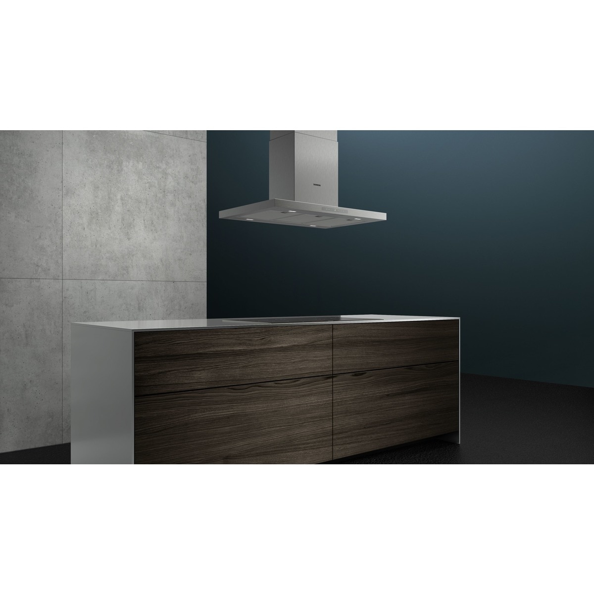 Campana isla Siemens 5 niveles de extracción - LF97BCP50 Inox-4
