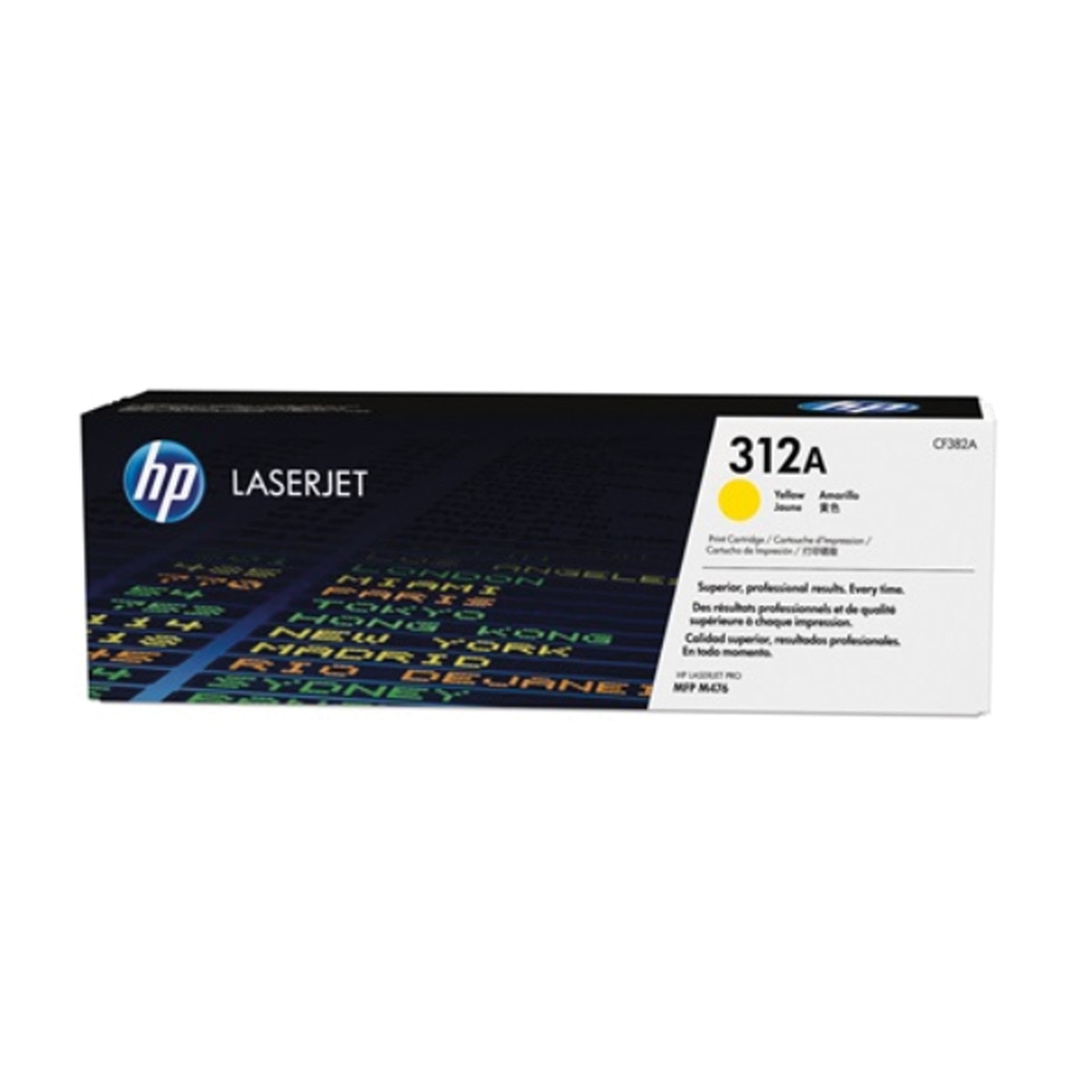 Tóner original HP LaserJet 312A amarillo (CF382A) 1