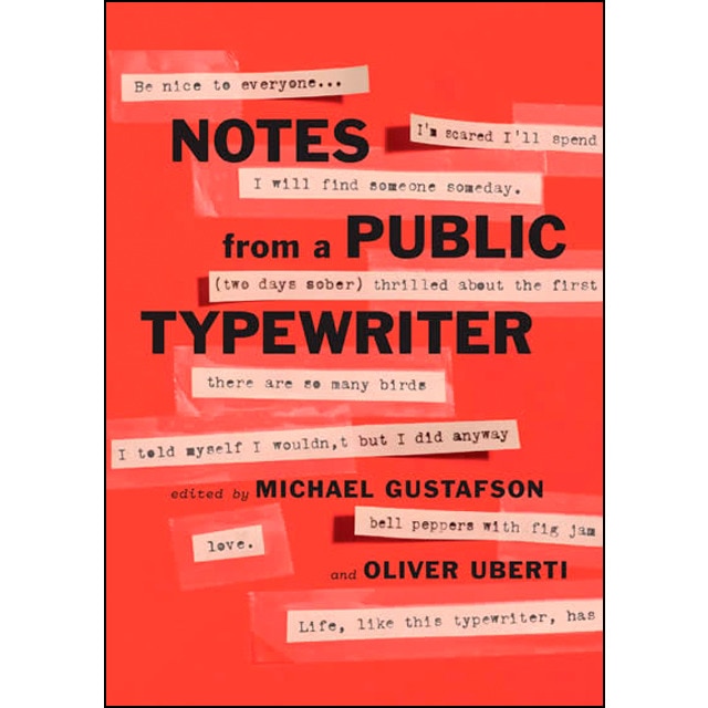 Notes From A Public Typewriter 1