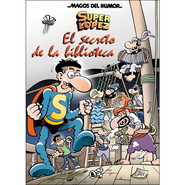 Imagen 0 de Superlópez. El secreto de la biblioteca (Magos del Humor 199)  (Tapa dura)