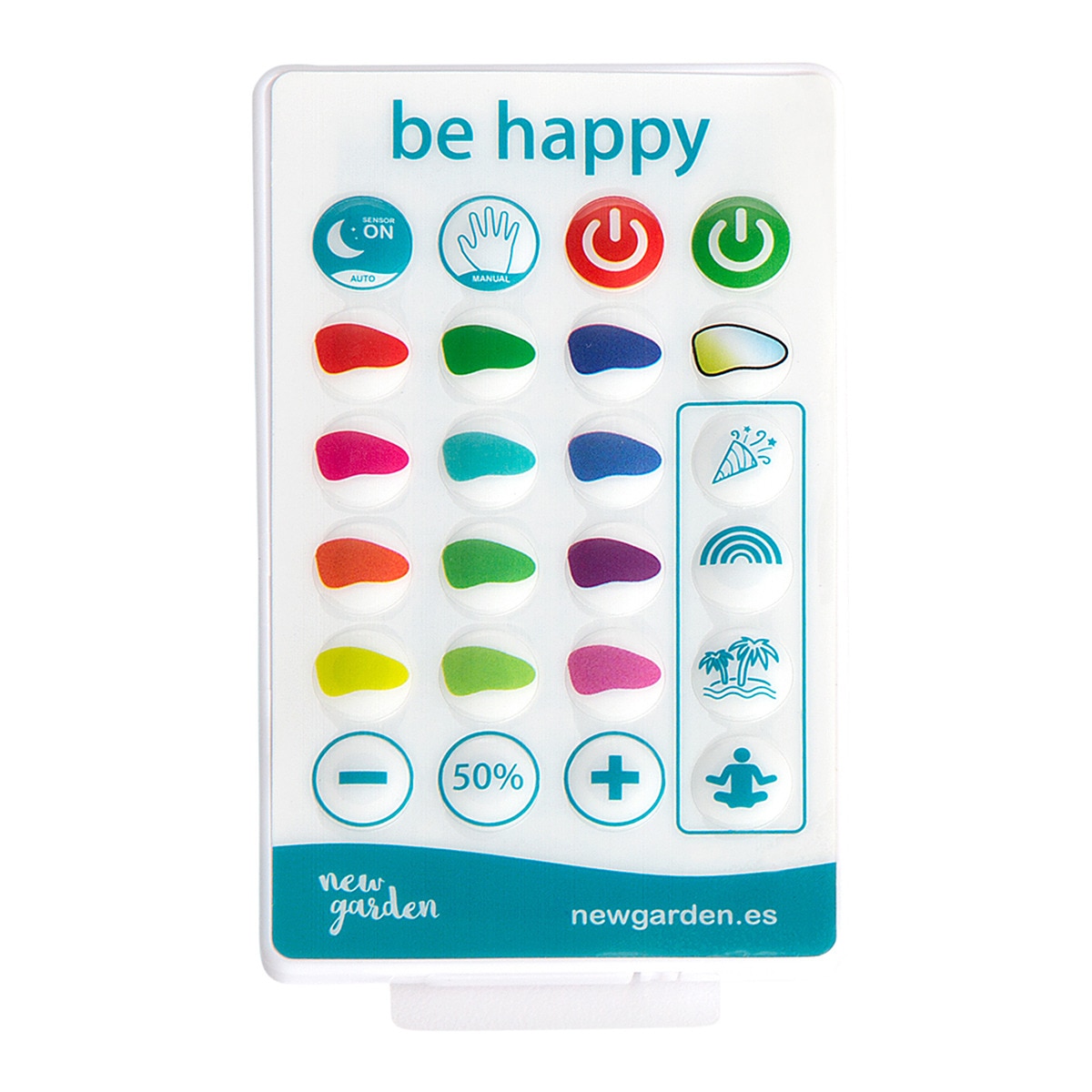 Candeeiro de exterior com carga solar 45 New Garden Branco-6