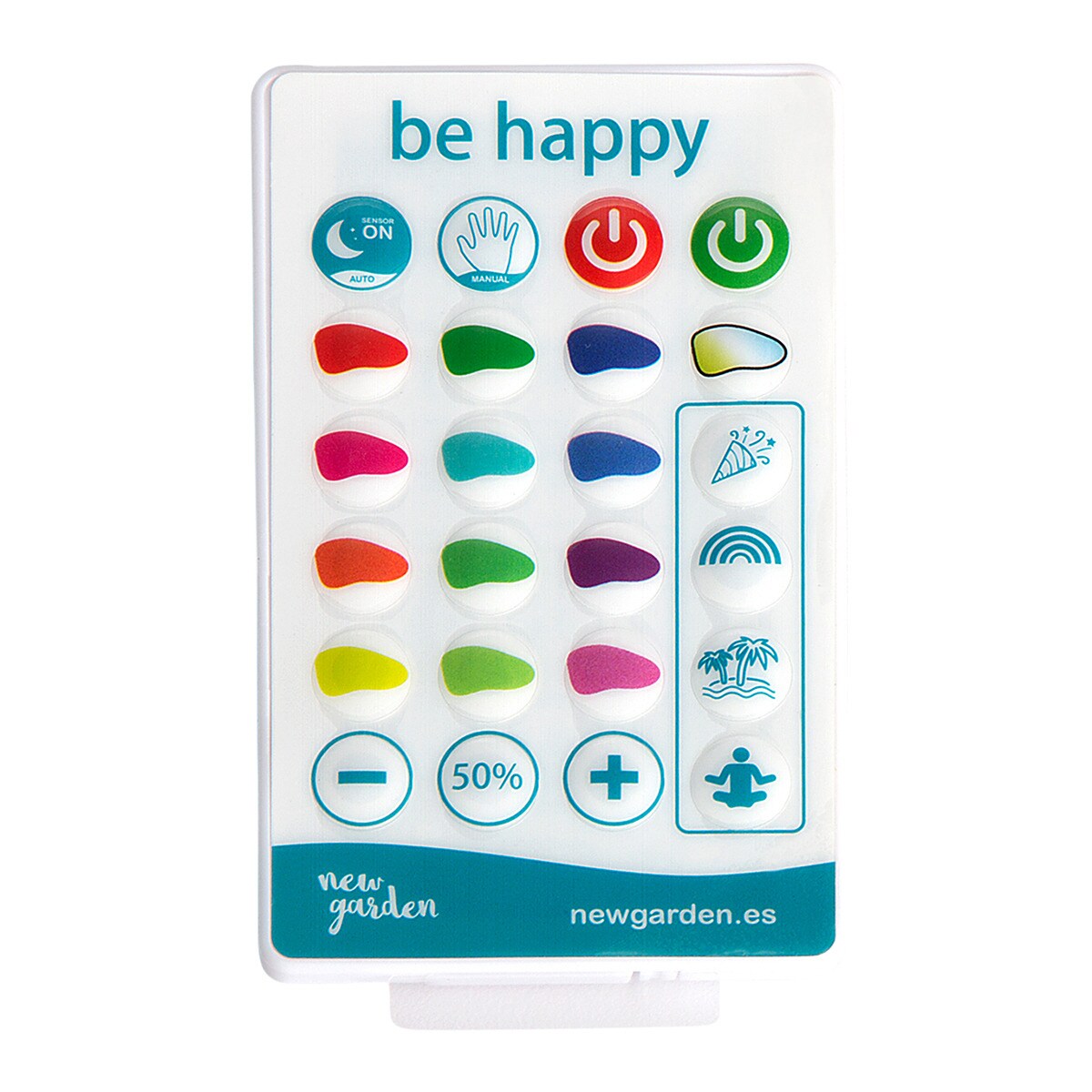 Candeeiro de exterior flutuante em água e com carga solar Buly 40 Floating New Garden Branco-6