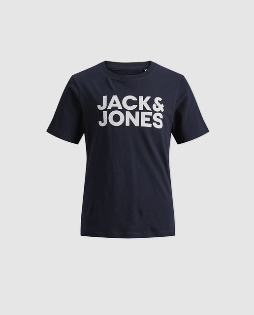 Camiseta de niño Jack \u0026 Jones con estampado delantero y manga corta · Jack  \u0026 Jones · El Corte Inglés