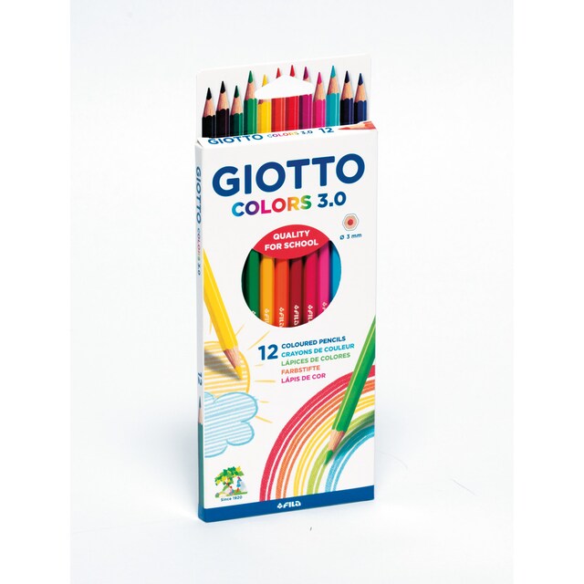 Imagen 0 de Lápices de Colores Colors Giotto Estuche 12 unidades