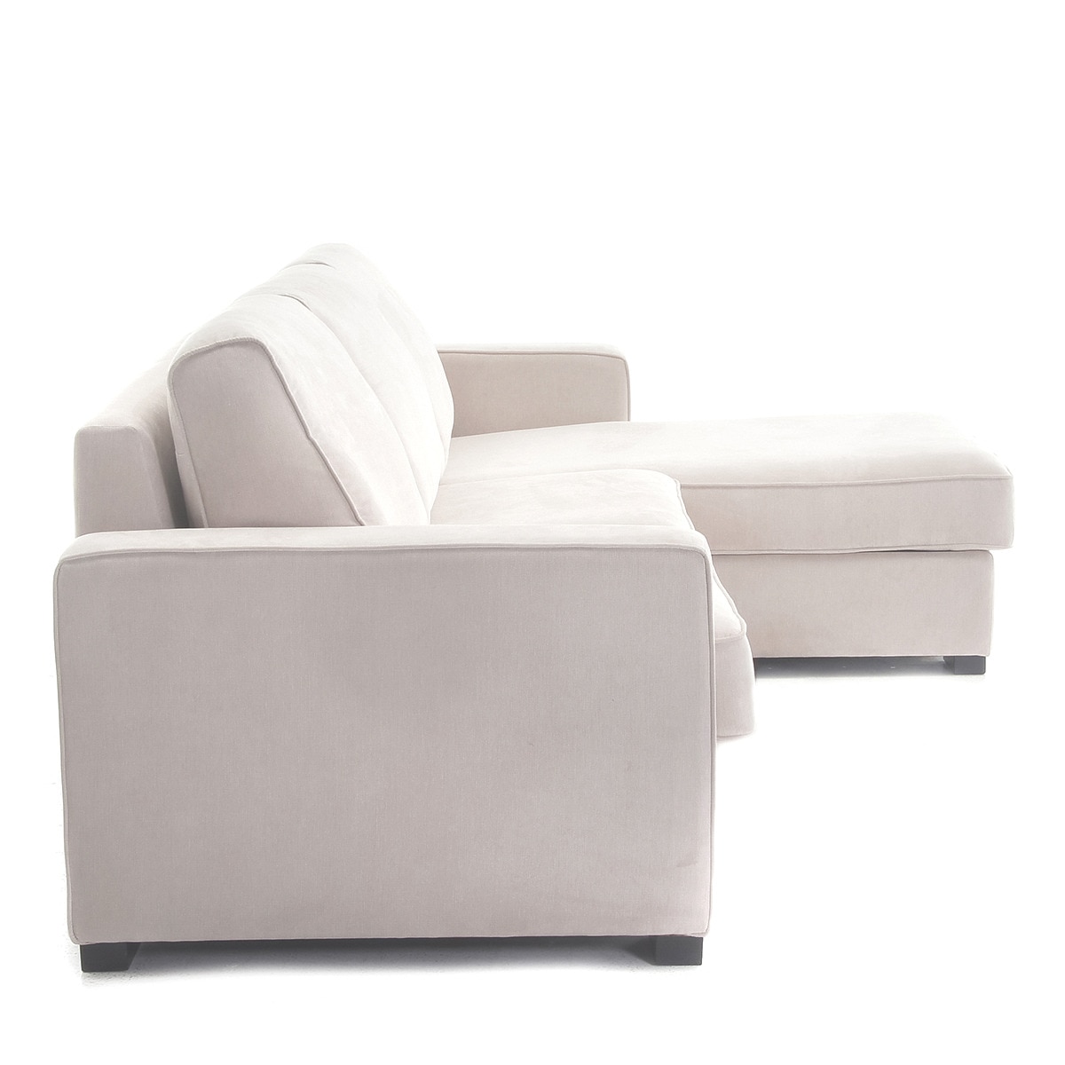 Sofá de 5 lugares com chaise longue esquerda Padua Bege-3