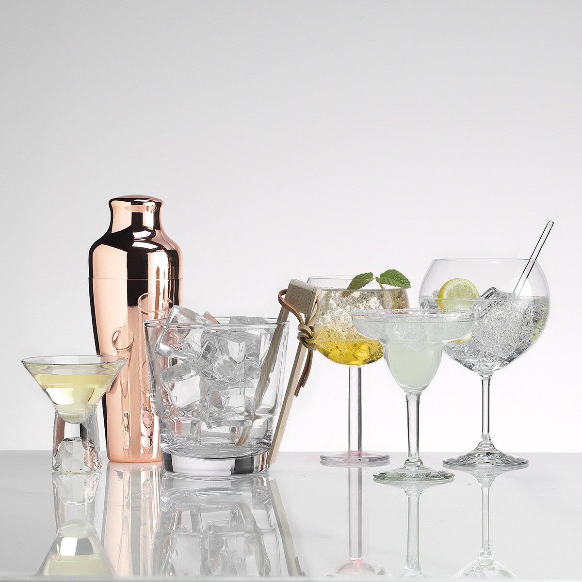 Jogo de 4 copos Gin Tonic Bohemia Transparente-5