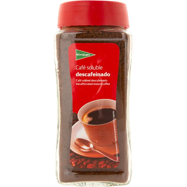 Comprar café soluble descafeinado frasco 200 g · EL CORTE