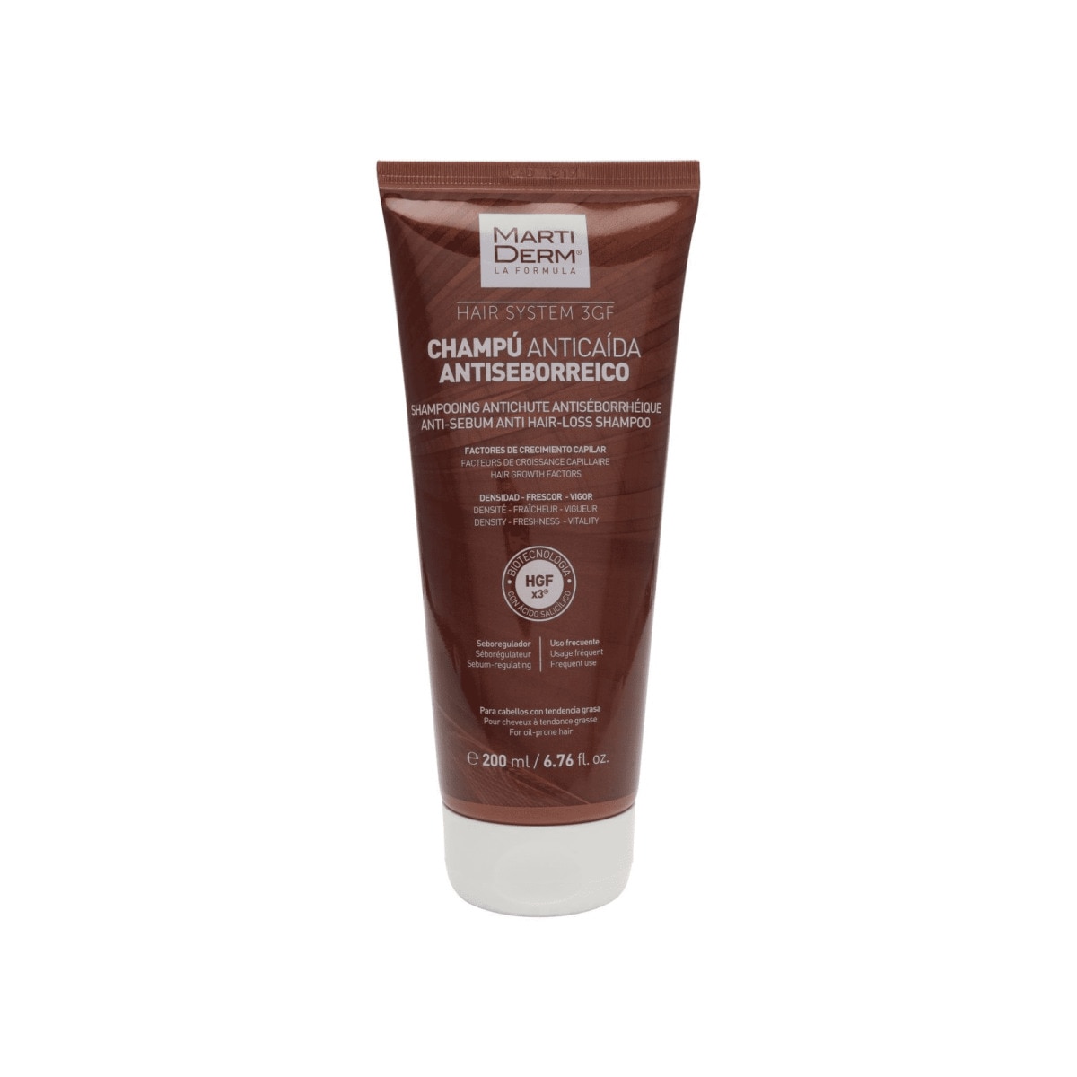 Imagem 0 de Champô Antiqueda Antisseborreico Hair System 200 ml Martiderm