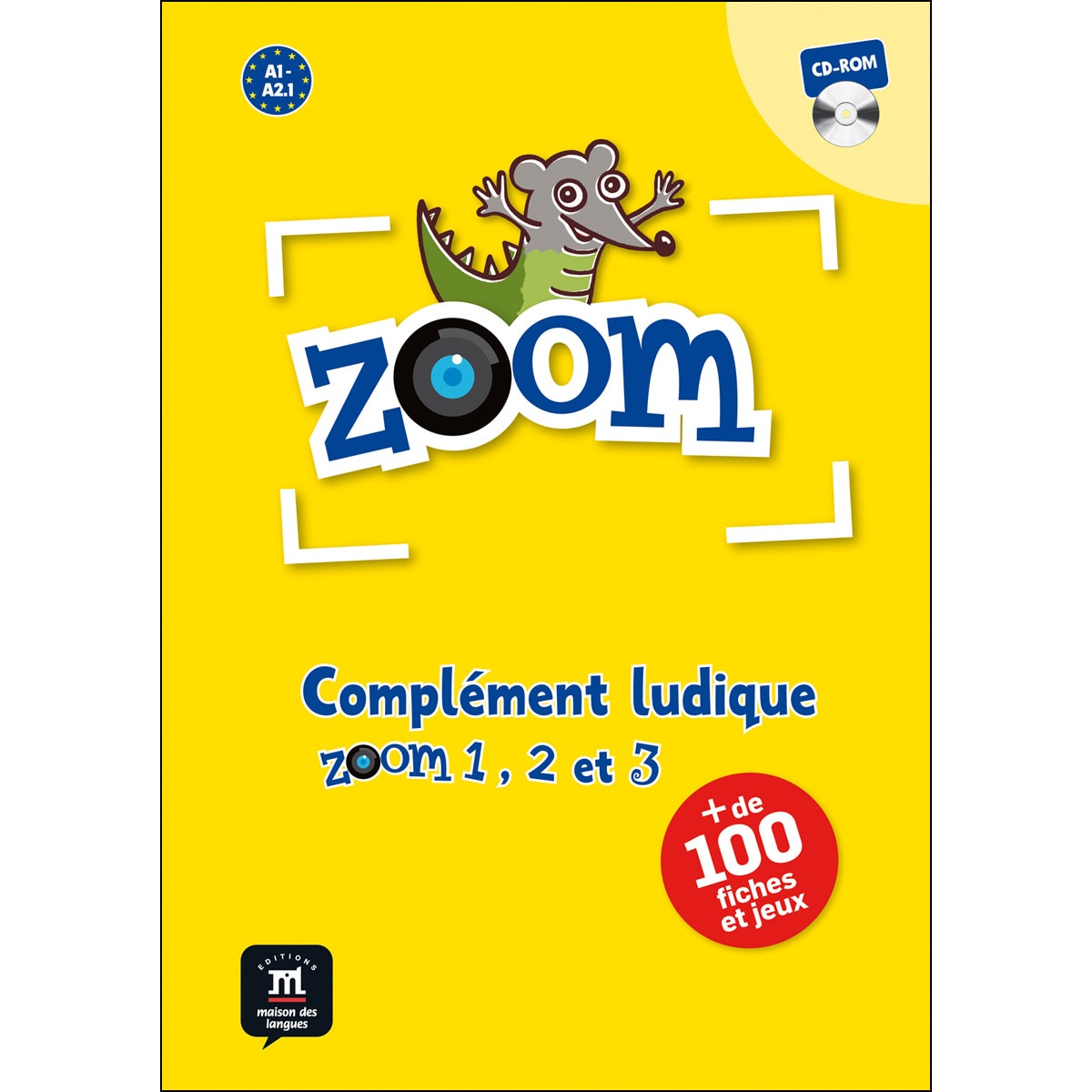 Zoom 1, 2, 3 Complément Ludique + CD: Zoom 1, 2, 3 Complément Ludique + CD (Capa mole) 1