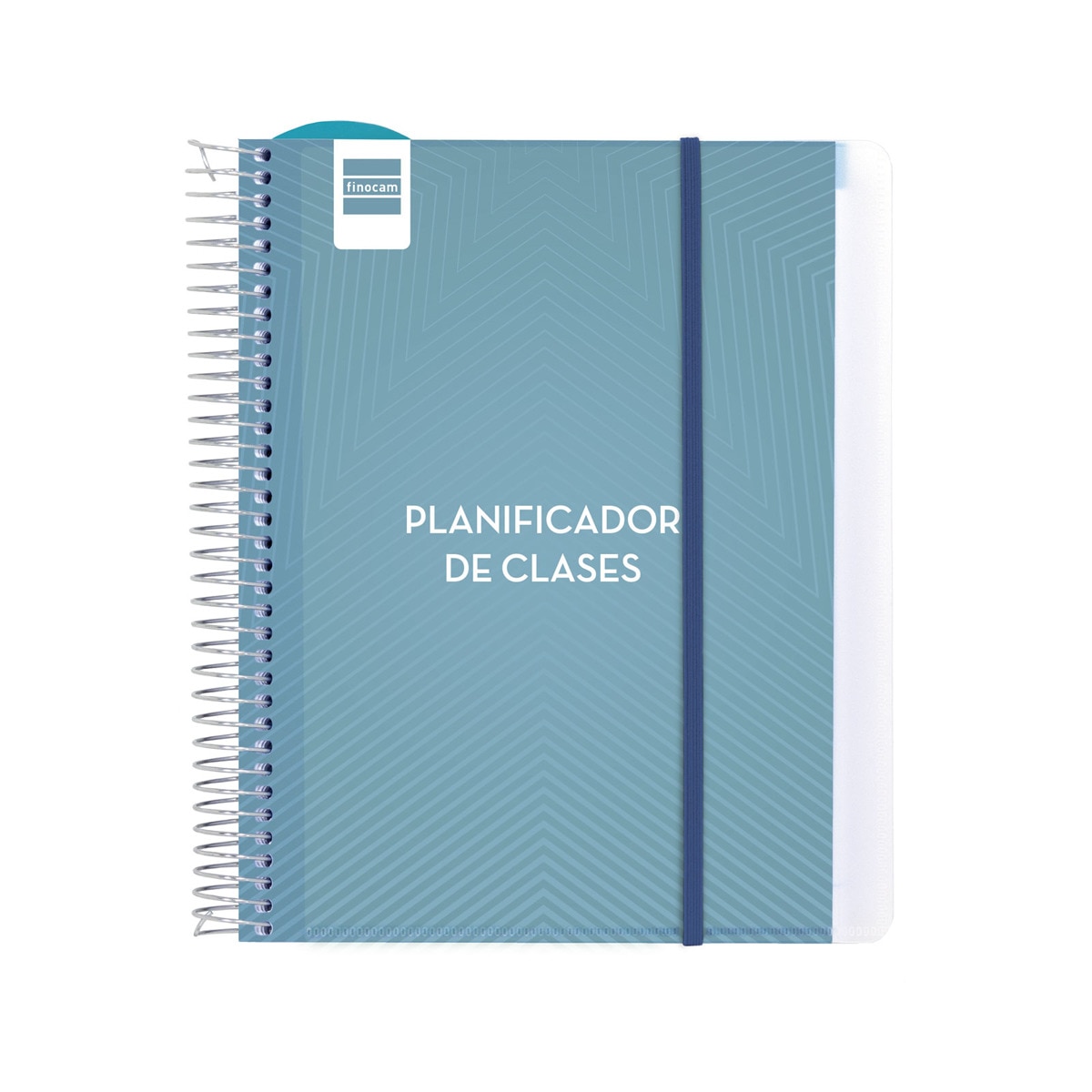 Planificador de clases diario para el docente 1/4 - 155x212 mm 1 día página Finocam Azul-2