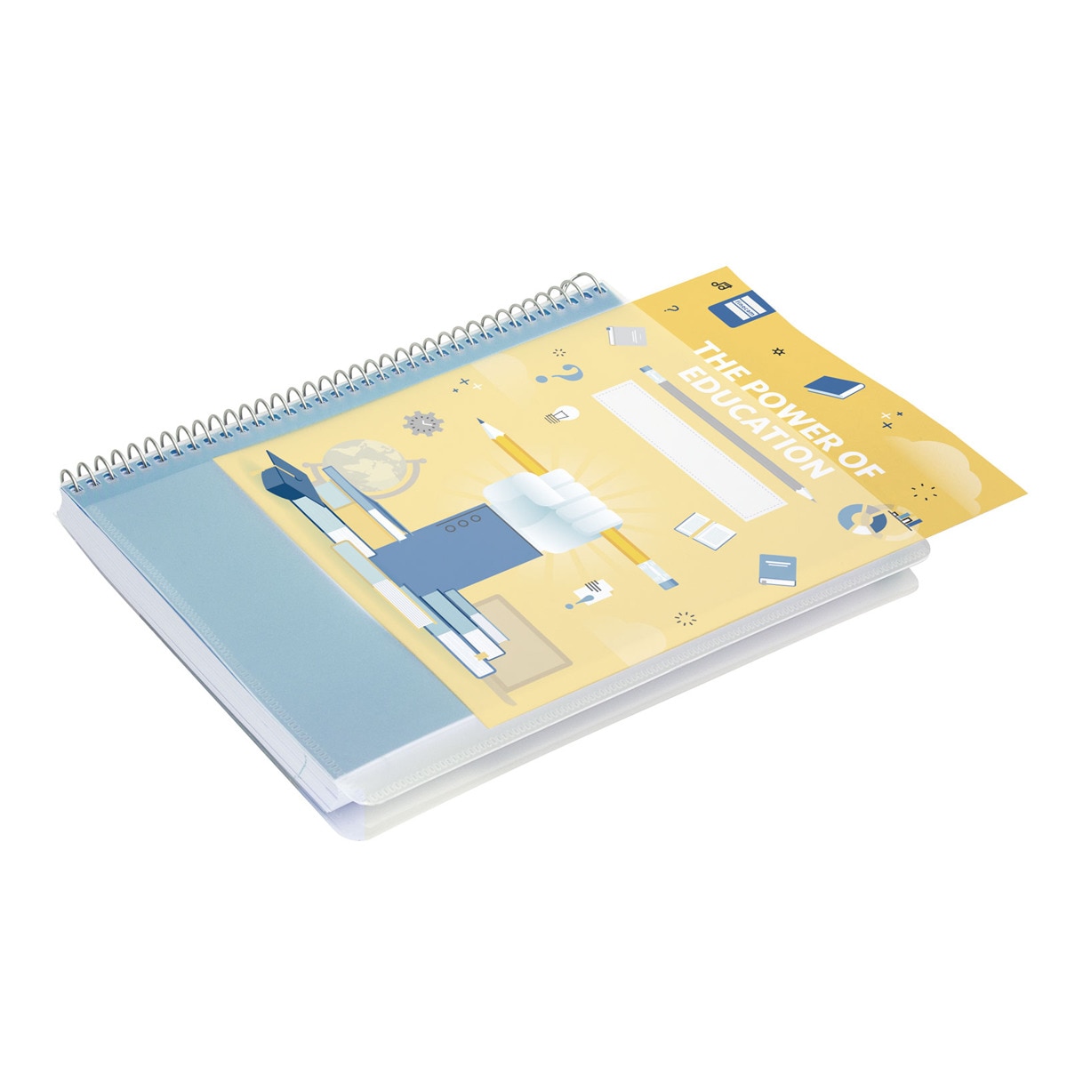 Libreta de reuniones para el docente 1/4 - 155x212 mm Finocam Azul-9