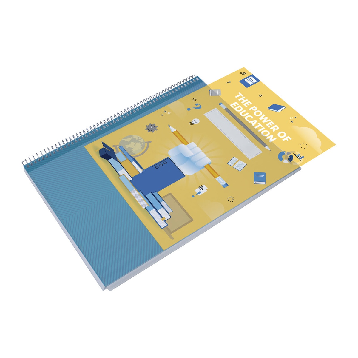Planificador de clases semanal para el docente 230x310 mm semana vista vertical Finocam catalán Azul-7