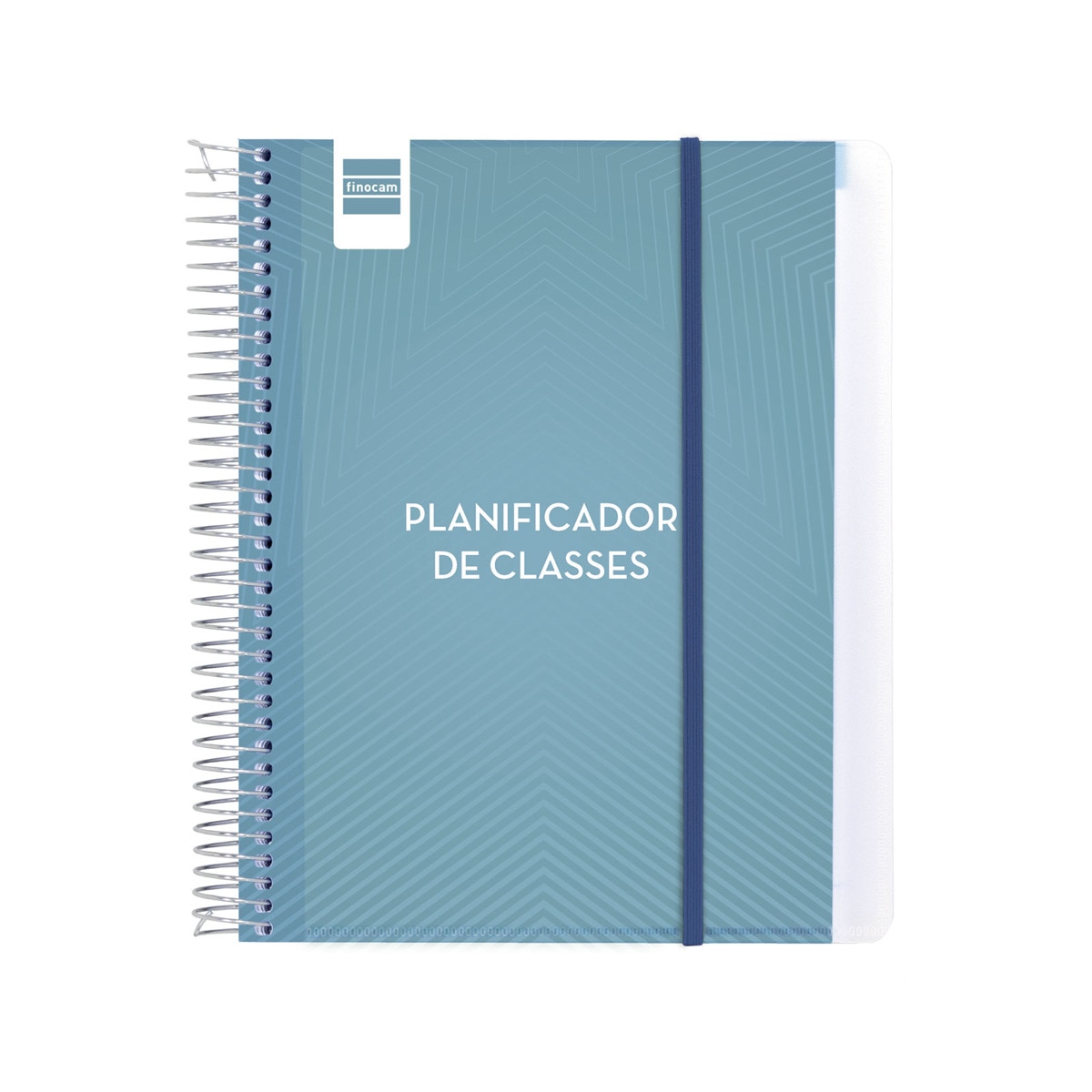 Planificador de clases diario para el docente 1/4 - 155x212 mm 1 día página Finocam catalán Azul-2