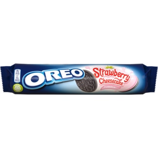Bolachas Recheadas com Morango e Cheesecake 154 g - Oreo