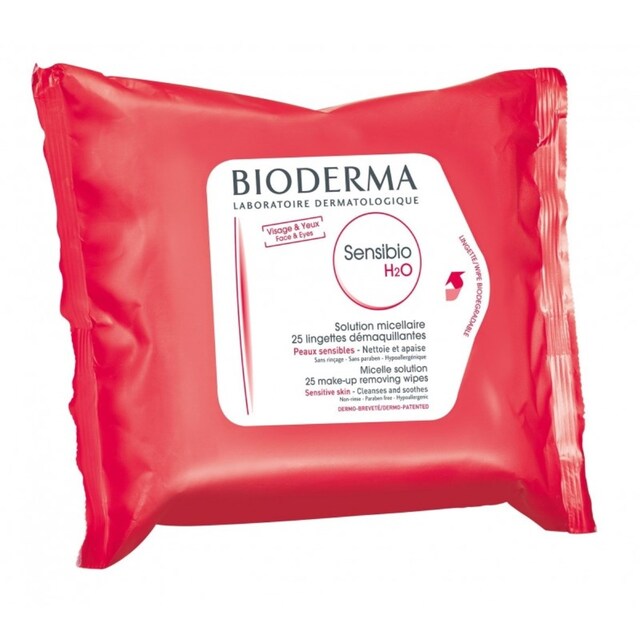 Imagem 0 de Toalhitas Desmaquilhantes Sensibio H2O - 25 un.