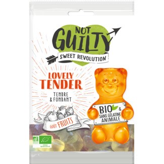 Not Guilty Gomas Ursinhos sem Glúten Biológicas embalagem 100 g