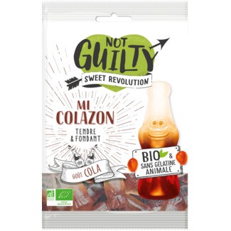 Not Guilty Gomas de Coca Cola sem Glúten Biológicas embalagem 100 g