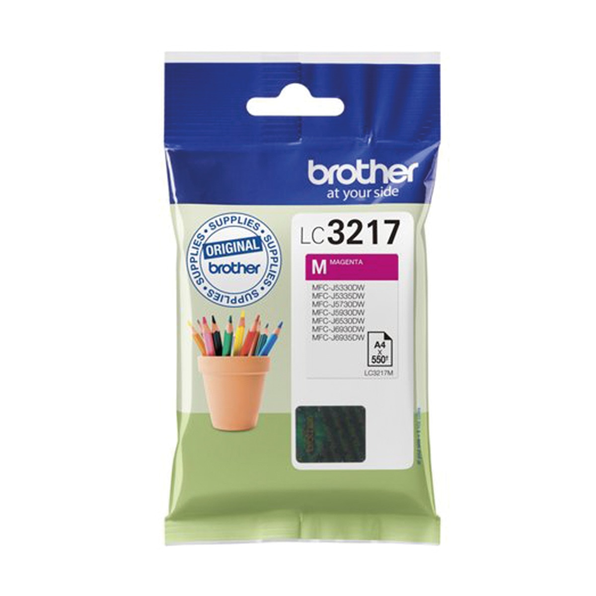 Cartucho original Brother LC3217M magenta 1