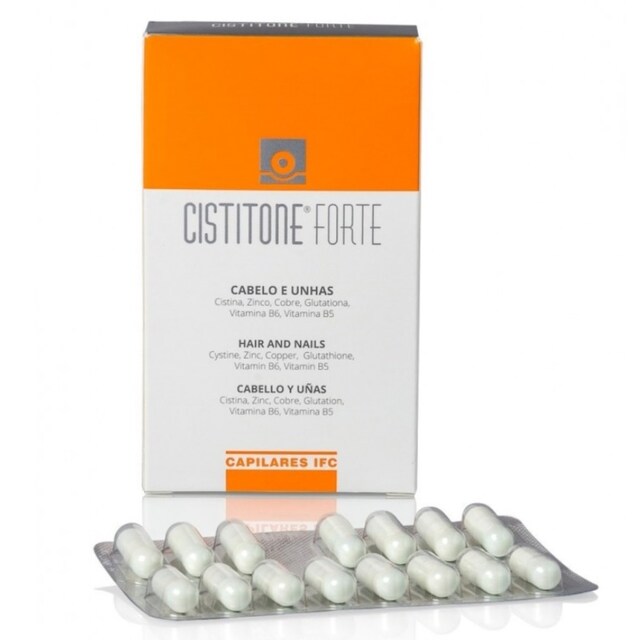 Imagem 0 de Suplemento Alimentar cabelo e unhas 3x 30 Cápsulas Cistitone Forte